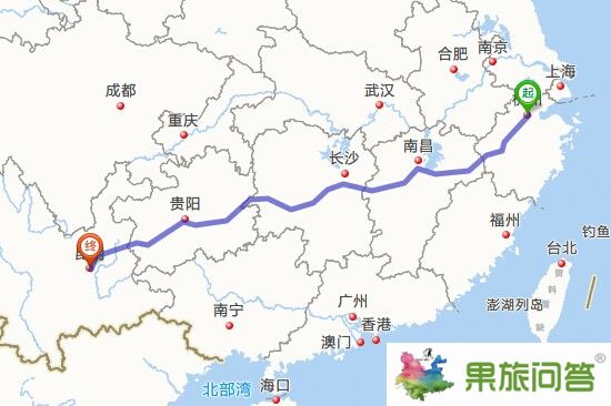 浙江到云南火車，浙江到云南多少公里，浙江到云南機(jī)票要多少錢(qián)？